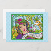 Eine saubere spät_flache Karte 7 Zoll x 5 Zoll (Vorne/Hinten)