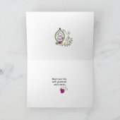 Eine saubere spät_grüßende Karte (Innenseite)