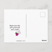 Eine saubere spät_ Postkarte (Rückseite)