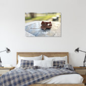 Eine Schachstunde Leinwanddruck (Insitu (Schlafzimmer))