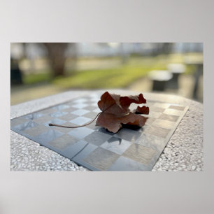 Eine Schachstunde Poster