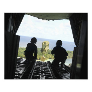 Eine Schachtel humanitärer Güter Fotodruck