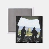 Eine Schachtel humanitärer Güter Magnet (Vorderseite/Rückseite)