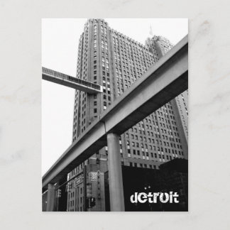 Eine schädliche Perspektive Postkarte