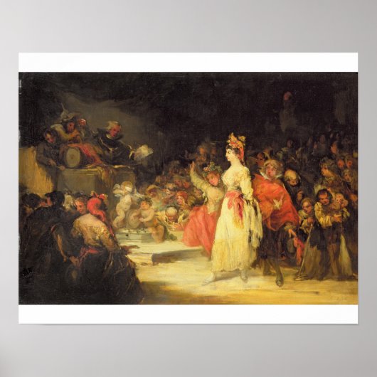 Eine Schauspielerin vor der Inquisition (siehe auc Poster (Vorne)