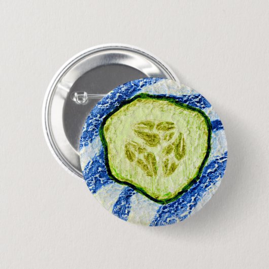 Eine Scheibe des Sommers Button (Vorne & Hinten)