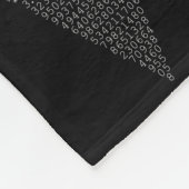 Eine Scheibe Pi-Dreieck Fleecedecke (Ecke)