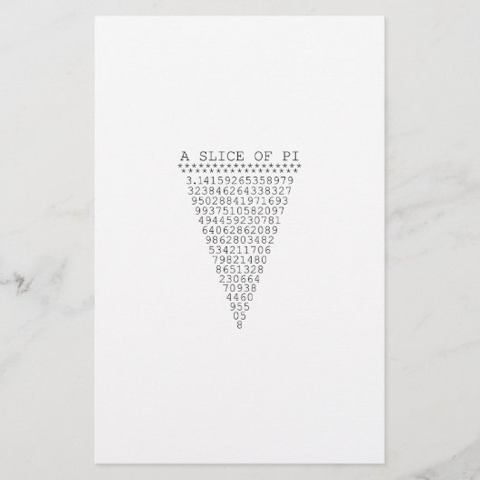 Eine Scheibe von PU-Darstellung Briefpapier (Vorderseite)