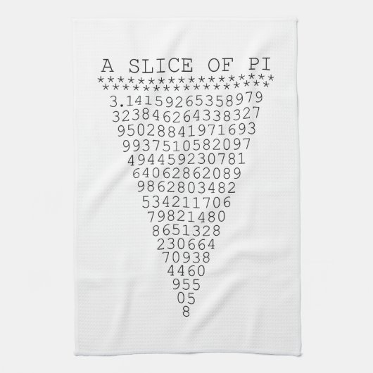 Eine Scheibe von PU-Grafik Küchentuch (Vertikal)