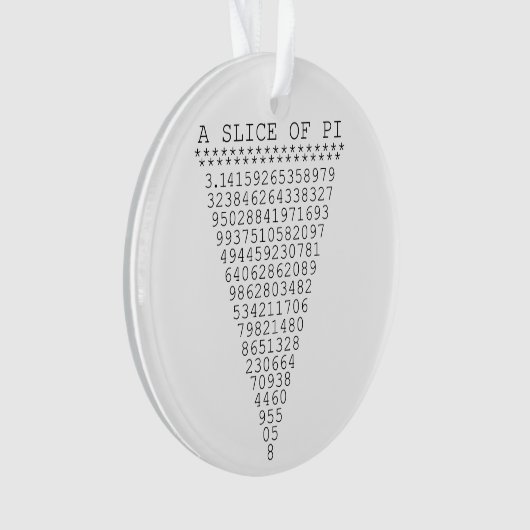 Eine Scheibe von PU-Grafik Ornament (Vorderseite)