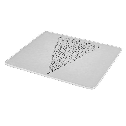 Eine Scheibe von PU-Grafik Schneidebrett (Ecke)