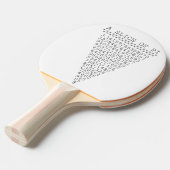 Eine Scheibe von PU-Stellen Tischtennis Schläger (Vorderseite)