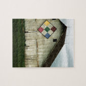 Eine Scheune, die einmal war Puzzle (Horizontal)
