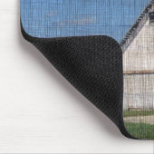Eine Scheune mit einer Steppe Mousepad (Ecke)