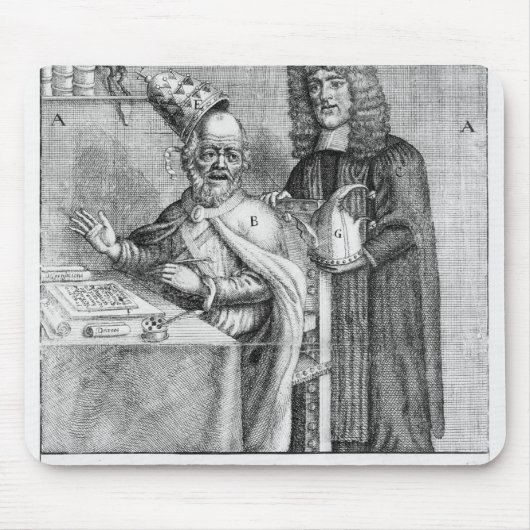 Eine Schilderung von Titus Oates Mousepad (Vorne)