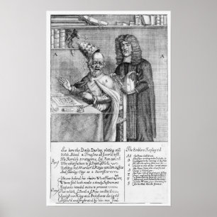 Eine Schilderung von Titus Oates Poster