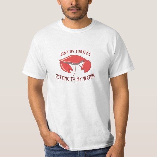 Eine Schildkröte hat es ins Wasser geschafft? Nein T-Shirt (Vorderseite)