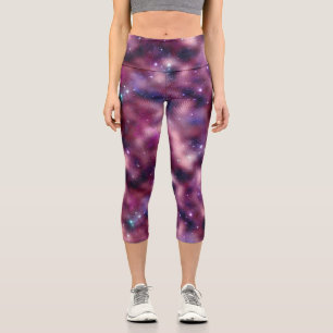 Eine schimmernde Galaxie-Serie Design 12 Capri Leggings