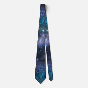 Eine schimmernde Galaxie-Serie Design 3 Krawatte