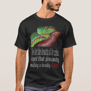 eine Schlange T-Shirt