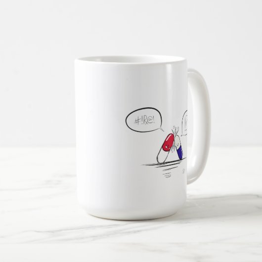 Eine schlechte Drogen-Interaktion, Tasse (VorderseiteRechts)