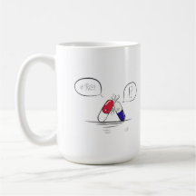 Eine schlechte Drogen-Interaktion, Tasse