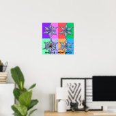 Eine schlechte Schneeflocke! Poster (Heimbüro)