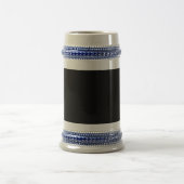 Eine schlichte, dunkle schwarze texturierte Oberfl Bierglas (Mittel)