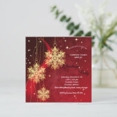 Eine schlichte, elegante Weihnachtsfeier (Stehend Vorderseite)