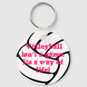 Eine Schlüsselkette des wunderbaren Volleyball Schlüsselanhänger