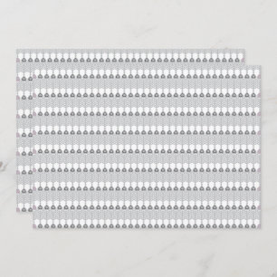 Eine schneebedeckte Bergkette unter einem klaren B Dankeskarte