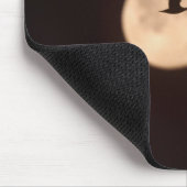 Eine Schneegose gegen Vollmond | Neu Mexiko Mousepad (Ecke)