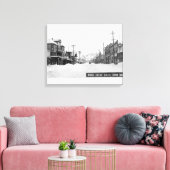 Eine schneesichere Szene Leinwanddruck (Insitu (Wohnzimmer))