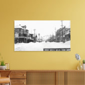 Eine schneesichere Szene Leinwanddruck (Insitu (Wohnzimmer))