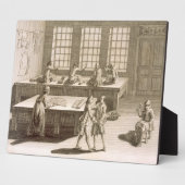 Eine Schneiderwerkstatt aus der "Encyclopedie des  Fotoplatte (Seite)