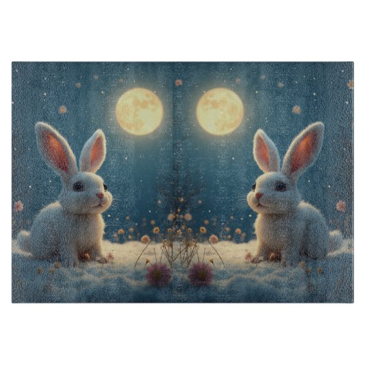 eine Schneidplatte Schneidebrett (Vorderseite)