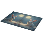 eine Schneidplatte Schneidebrett (Ecke)