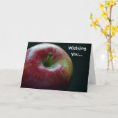 Eine schnelle Erholung Karte (Gelbe Blume)