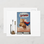 "Eine schnelle Erholung wünschen" Postkarte (Vorne/Hinten)