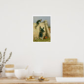 Eine Schnellumgehung (Öl auf der Tafel) Poster (Küche)