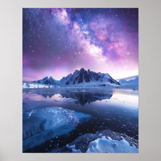 Eine schöne Aurora Borealis Poster (Vorne)