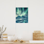 Eine schöne Aurora Borealis Poster (Küche)
