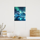 Eine schöne Aurora Borealis Poster (Küche)