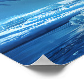 Eine schöne Aurora Borealis  Poster (Ecke)