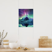 Eine schöne Aurora Borealis Poster (Küche)