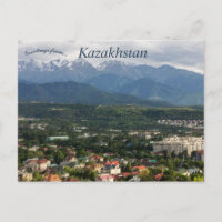 Eine schöne Aussicht auf Almaty Kasachstan