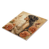 Eine schöne Damen-Badezimmer-Grenze Fliese (Seite)