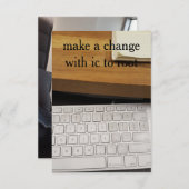 eine schöne Einladung entwerfen (Vorne/Hinten)