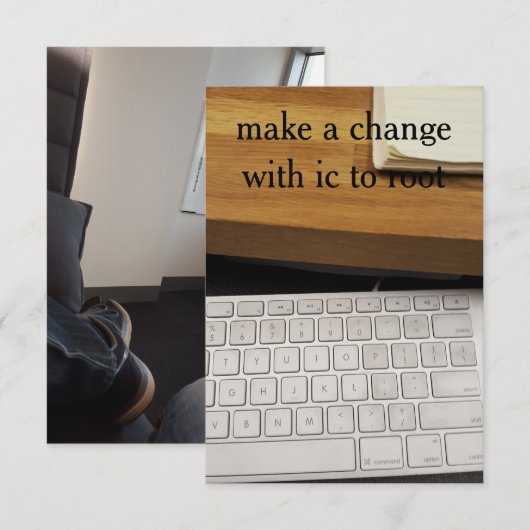 eine schöne Einladung entwerfen (Vorne/Hinten)