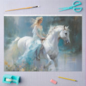 Eine schöne Fahrt Seidenpapier (Basteln)